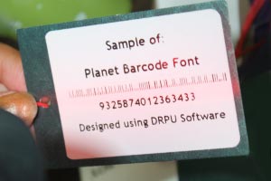 Reading and Decoding of a Planet Barcode