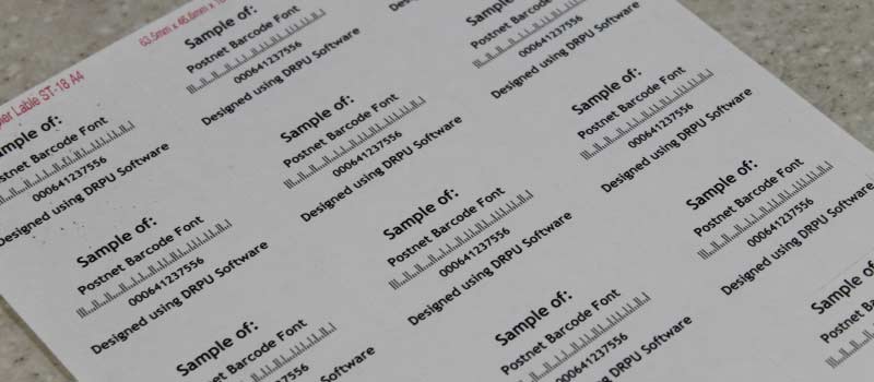 Character Encoding in Postnet Barcode Character Encoding in Postnet Barcode