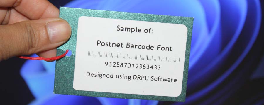 Postnet Barcode Font
