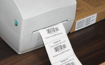 Print Databar Expanded Barcode