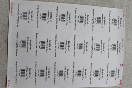 Print an EAN8 Barcode Print an EAN8 Barcode