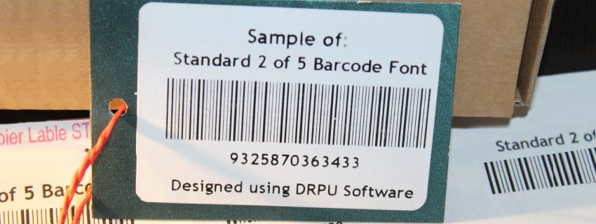 Print Standard 2 of 5 Barcode