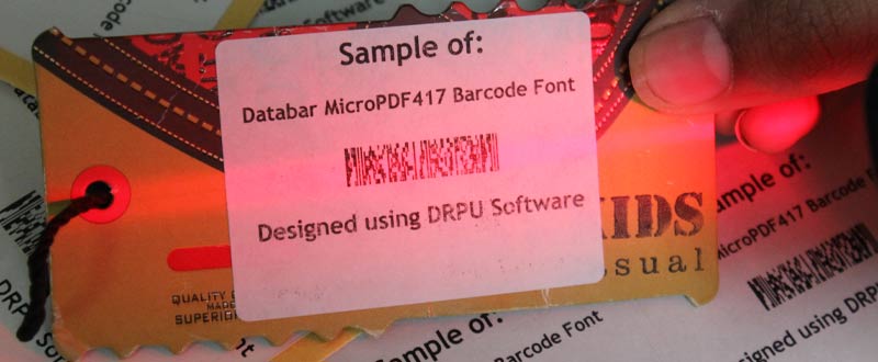 Reading of Databar MicroPDF417 Barcode Reading of Databar MicroPDF417 Barcode