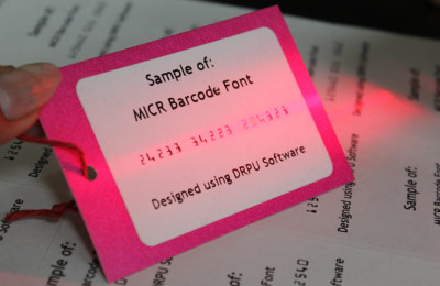 Read MICR Barcode