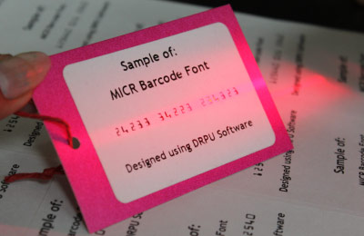 Read MICR Barcode Read MICR Barcode