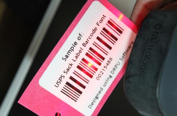 Scan USPS Sack Label Barcode Scan USPS Sack Label Barcode