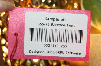 Generate USS-93 Barcode