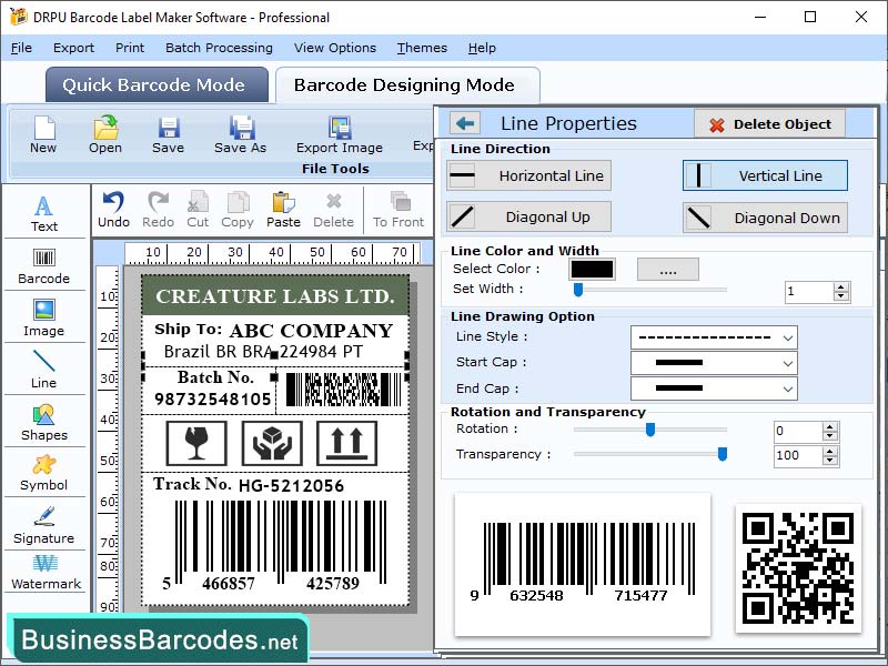 Barcode Label Designing Tool Windows 11 download