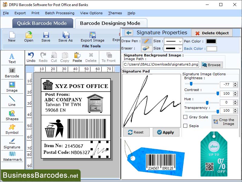 Bank Barcode Labeling Application Windows 11 download