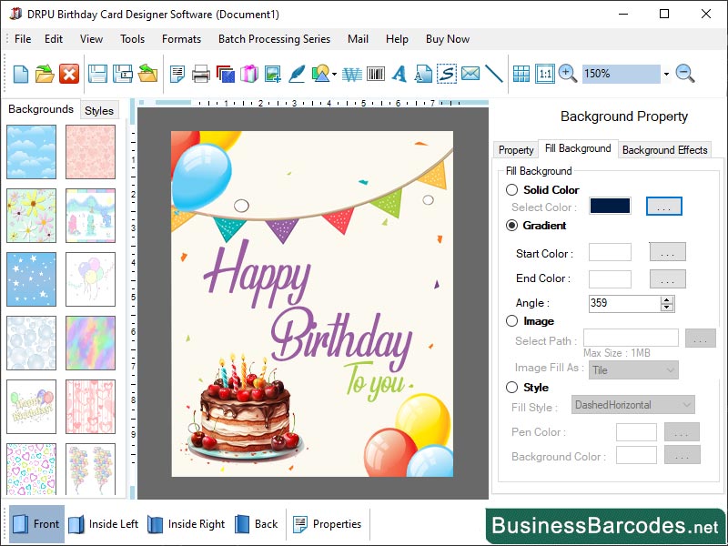 Design Birthday Card Templates Windows 11 download
