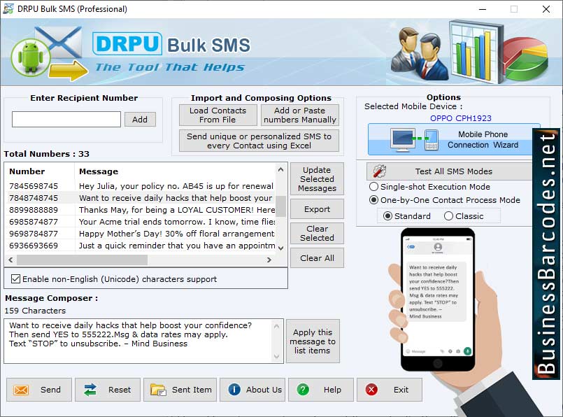 Integrated Software for Bulk SMS Windows 11 download