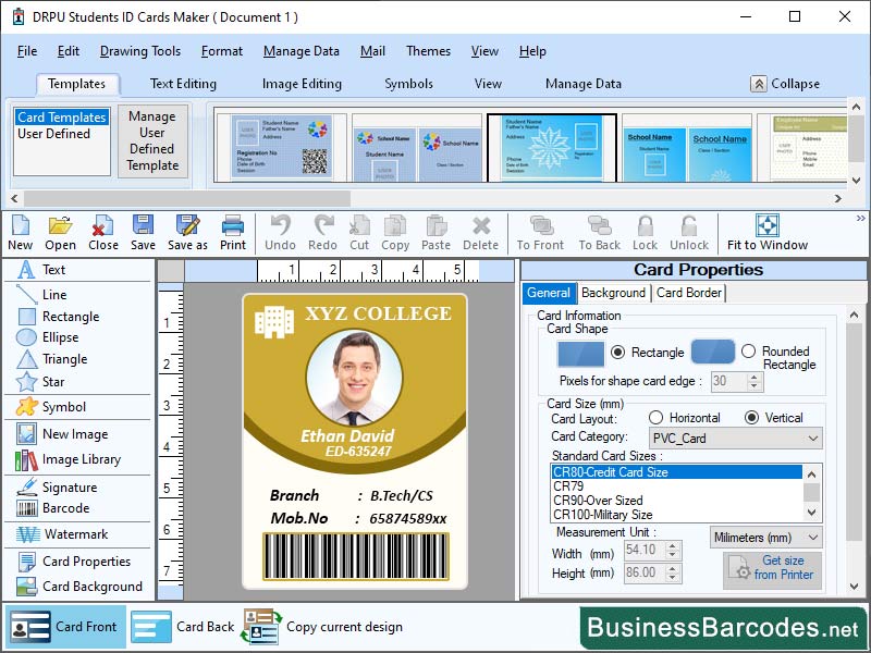 ID Card Badges Software Windows 11 download