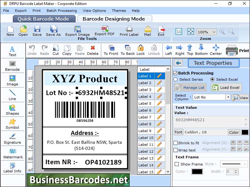 Industrial Barcode Designing Software Windows 11 download