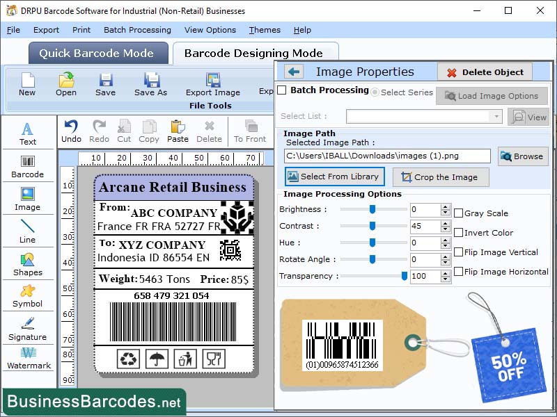 Barcode Label Maker Application Windows 11 download