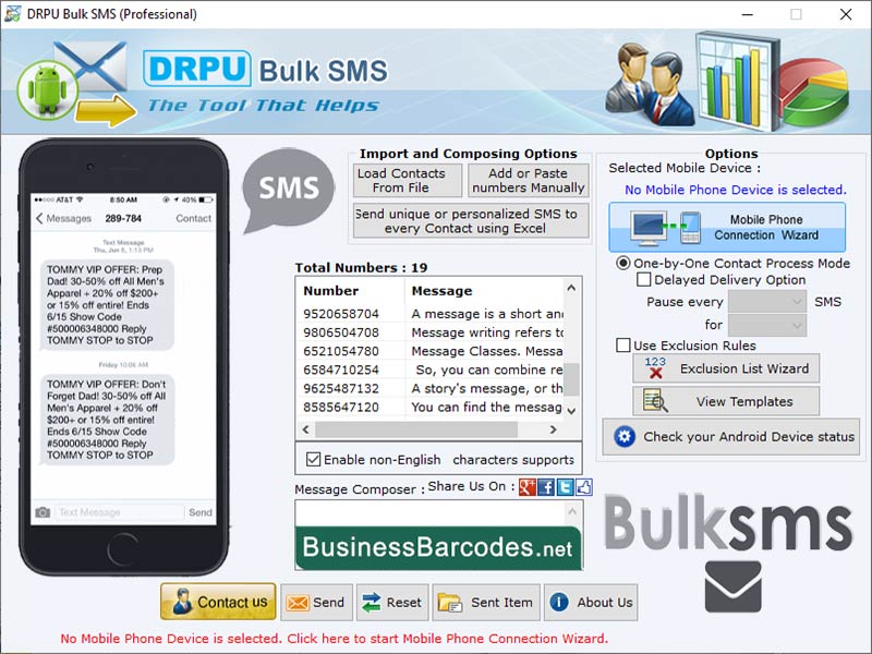 Download Multiple Text Messages Tool 12.5 full