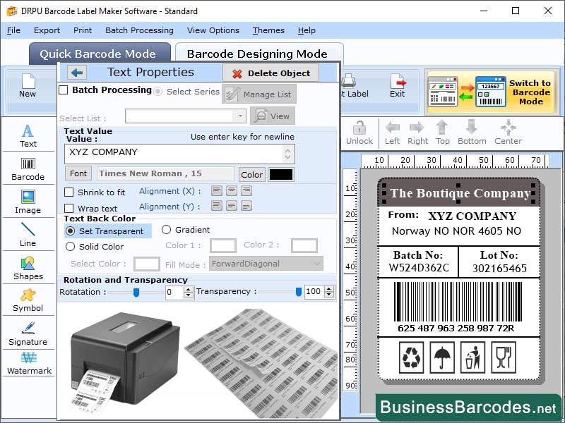 Windows Barcode Software Windows 11 download