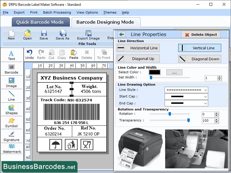 Barcoding Labels Printing Devices Windows 11 download