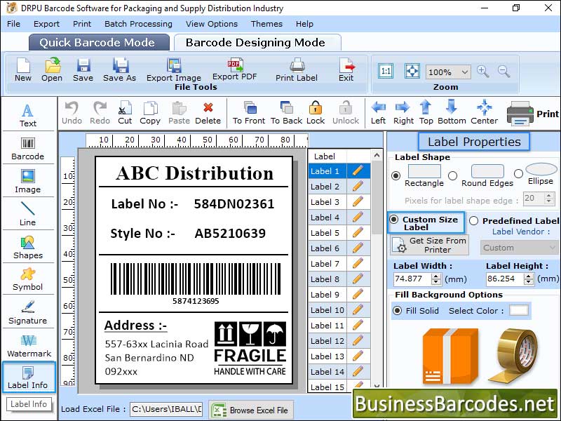 Business Barcode Maker Software Windows 11 download