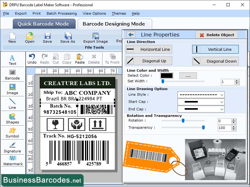 Windows 10 Label Barcoding Efficient Software full