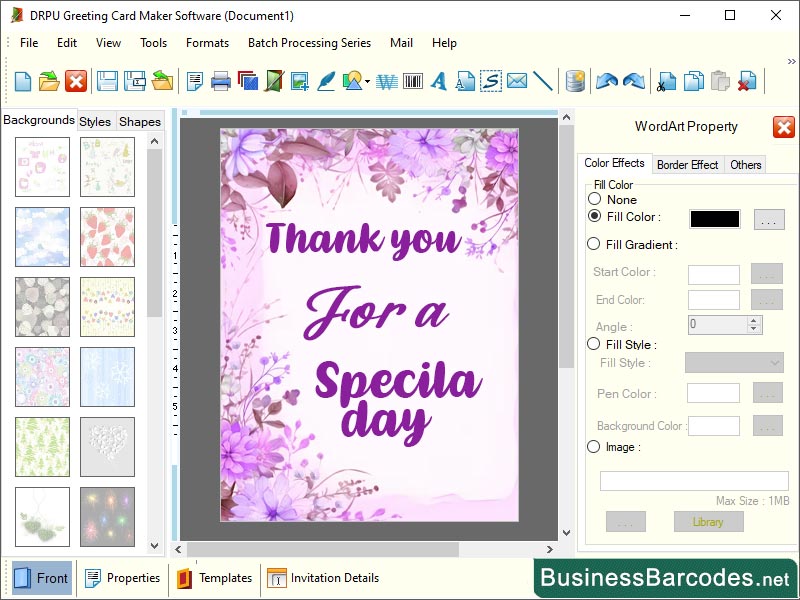 Download Enhanced Greeting Card Utility 6.6.8.8 full