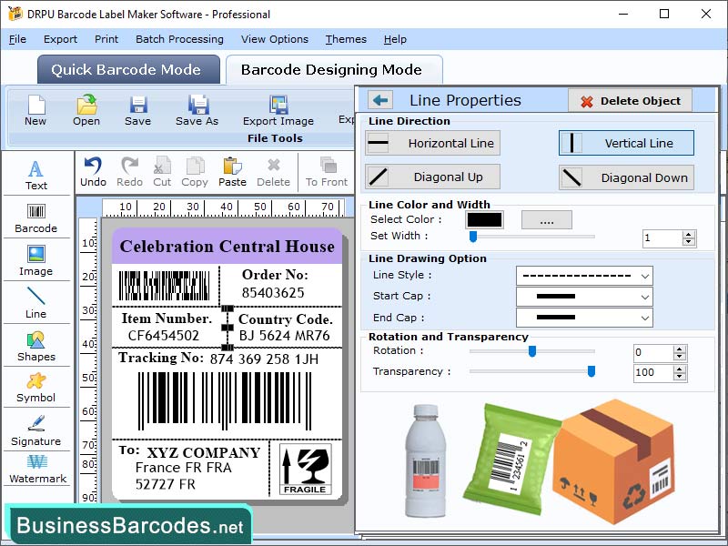 Packaging Barcode Label Tool Windows 11 download