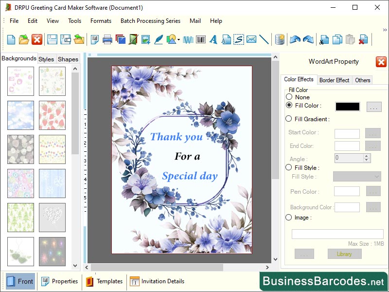 Greeting Card Designing Templates Windows 11 download