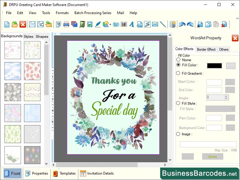 Greeting Card Creator Software software