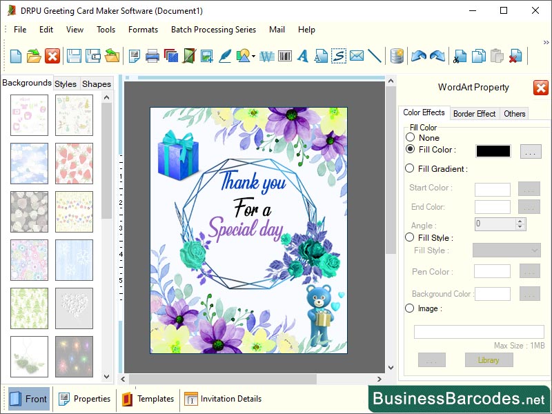 Greeting Card Design Templates Windows 11 download