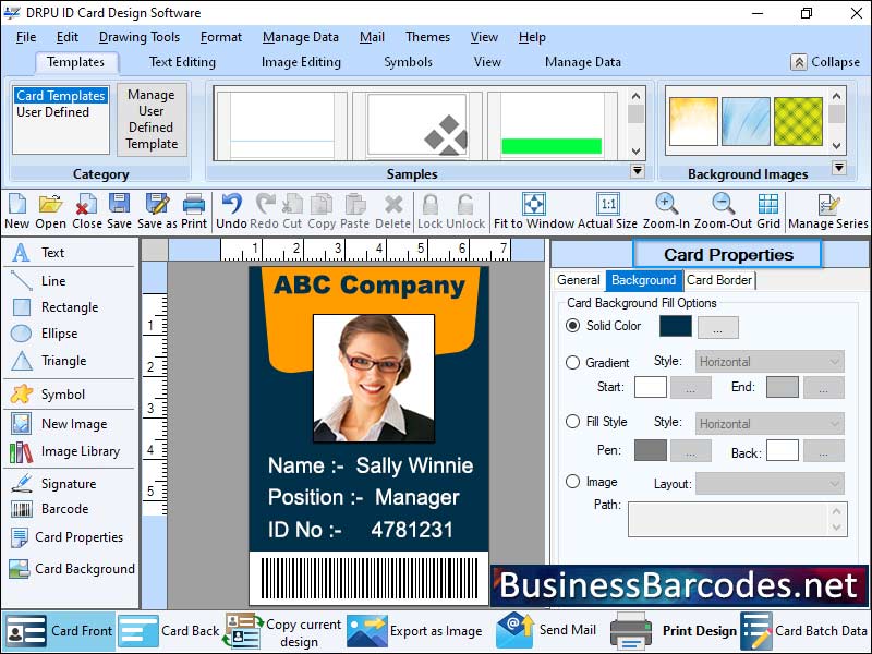 ID Badges Designing Utility Windows 11 download