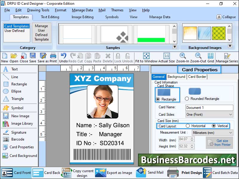 Designing Id Badges Tool Windows 11 download