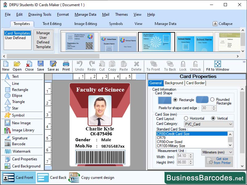 Windows 10 Reliable Student ID Creator Program full