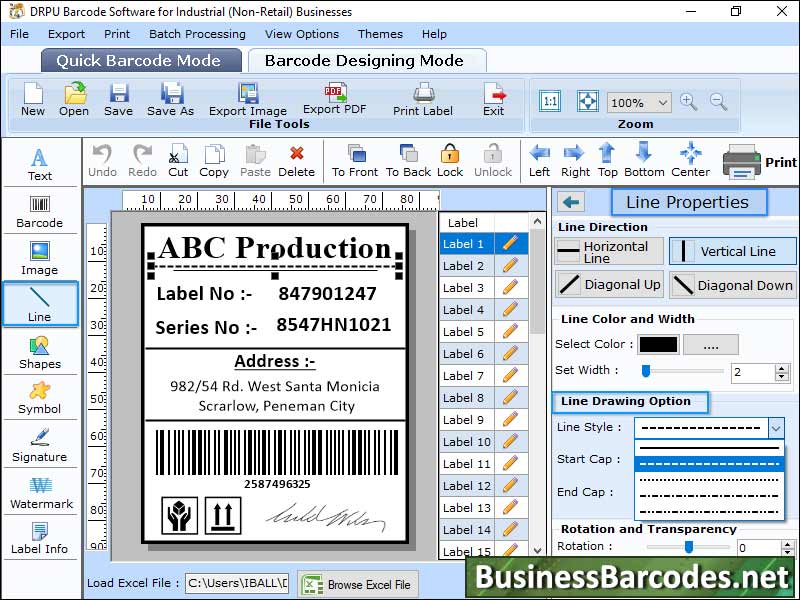 Windows 10 Warehouse Industry Barcode Maker App full