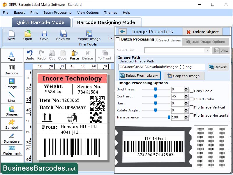 ITF 14 Barcode Reader Application 3.5.2 full