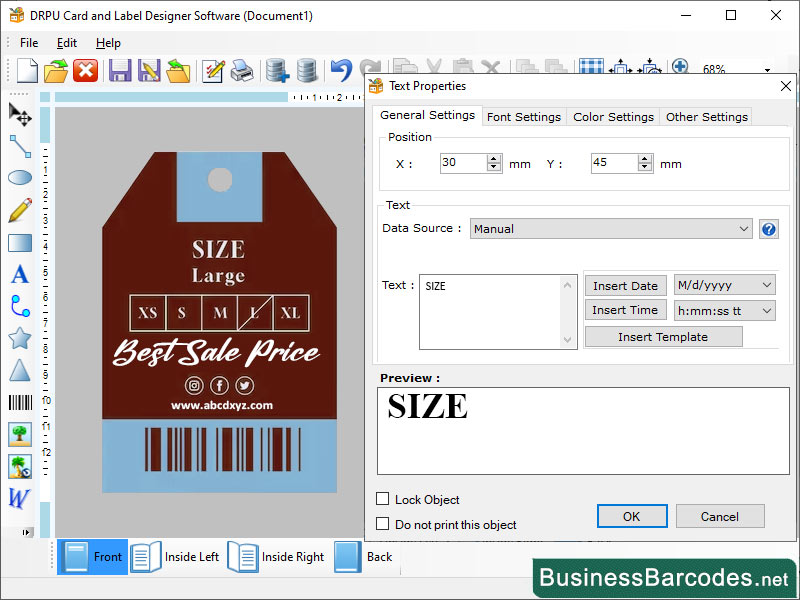 Import Barcode Labels Design Windows 11 download