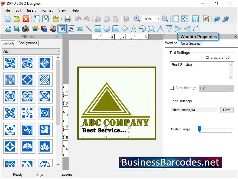 Screenshot of Professional logo Generator