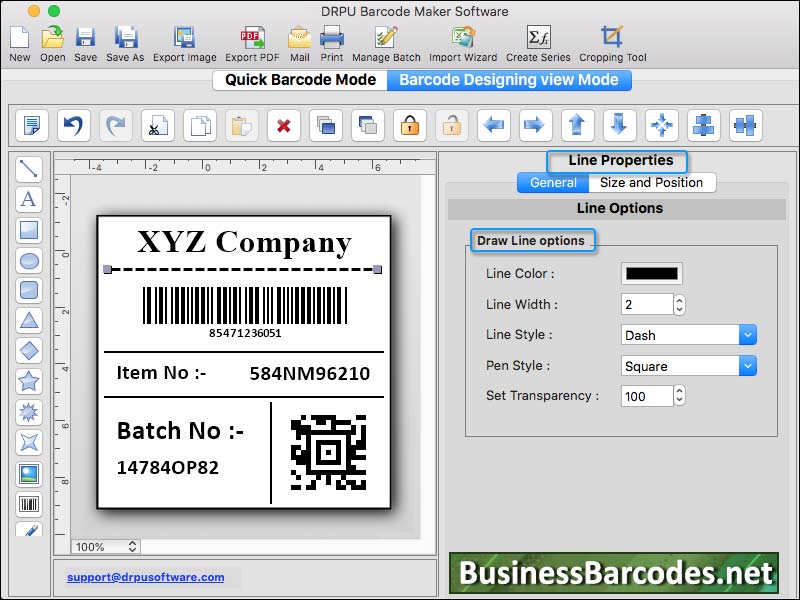 Mac Barcode Label Customizing Tool 15.28 full