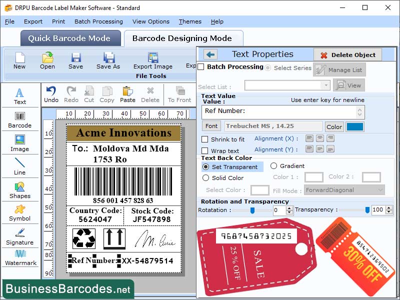 MICR 2D Barcode Labels 7.7.7.0 full