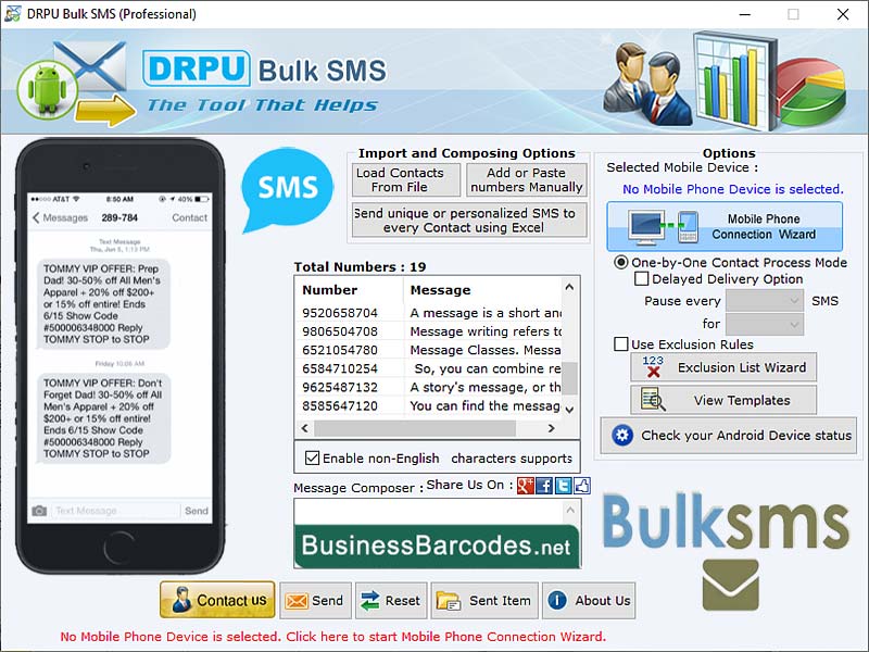 Text Message Software, SMS Message Software, Communication SMS Software, Business SMS Message Tool, SMS Marketing Software, SMS API Software, Two-Way SMS Message Tool, SMS Message Survey Tool, SMS Chat Software, Organization SMS Message Software
