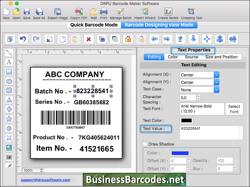 Screenshot of Mac Standard Edition Software