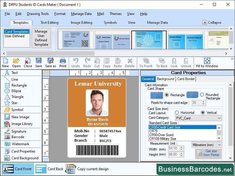 Download Student ID Card Maker Windows 11 download