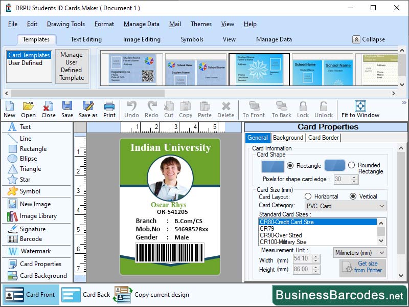 Custom Template ID Badges Tool Windows 11 download