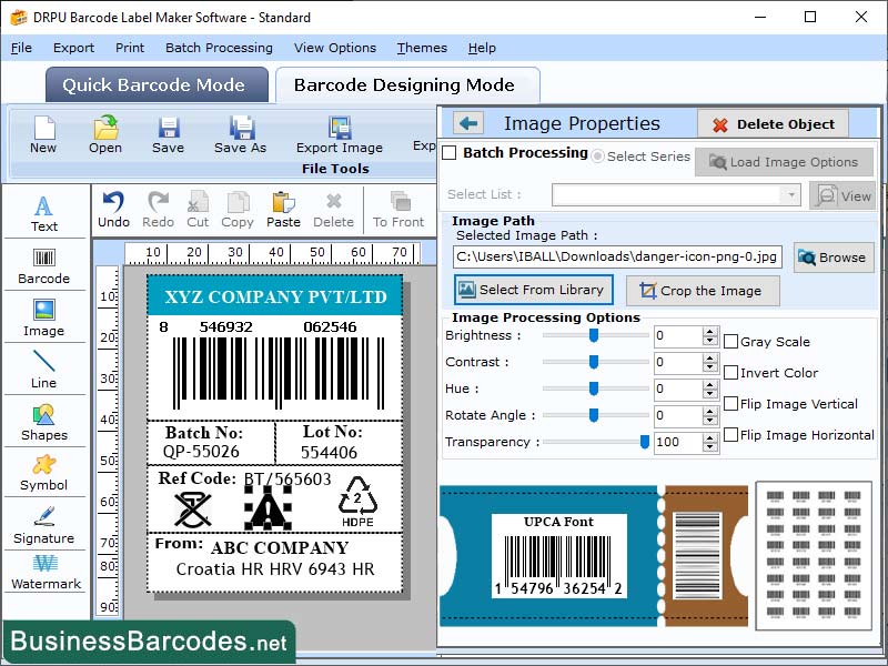 Online EAN-8 Barcode Generator Windows 11 download