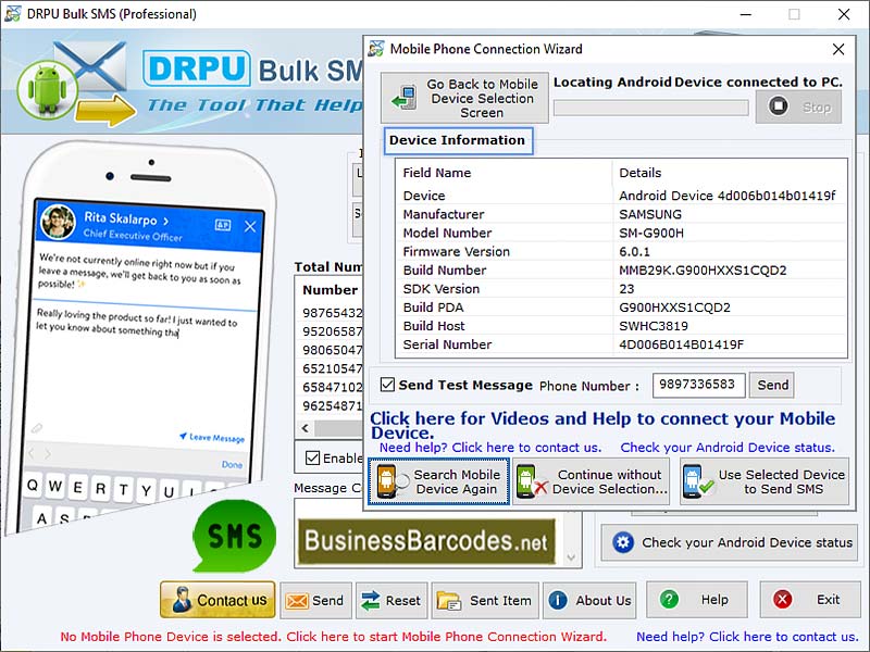 Bulk SMS Messages Software 7.9.1.6 full