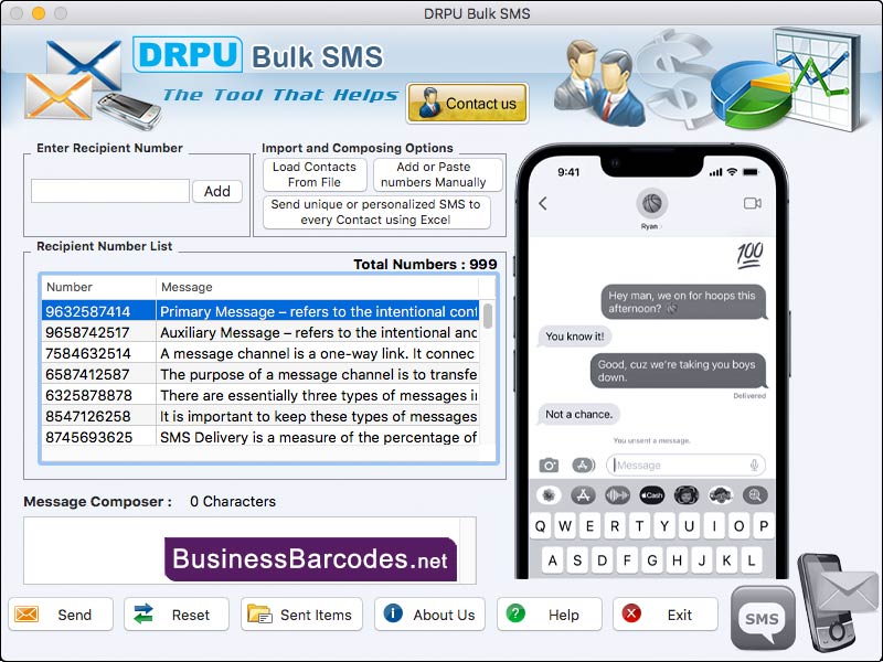 Bulk SMS MAC Tutorial Software 5.1.0.9 full