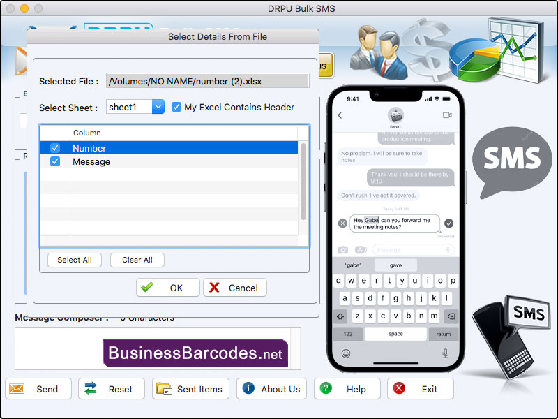 Mac Bulk SMS Tool, SMS Sender Application for Mac, Bulk SMS Sender for Instant Messages, Apple Bulk SMS for Mass messaging, Bulk SMS Tool, Business Bulk SMS Software, Tracking SMS Messages Application, Apple Bulk Text SMS Sender, Download Bulk SMS