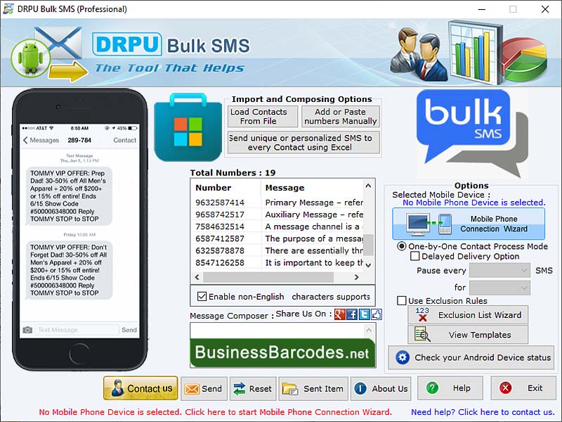 Windows Bulk Messaging Application Windows 11 download