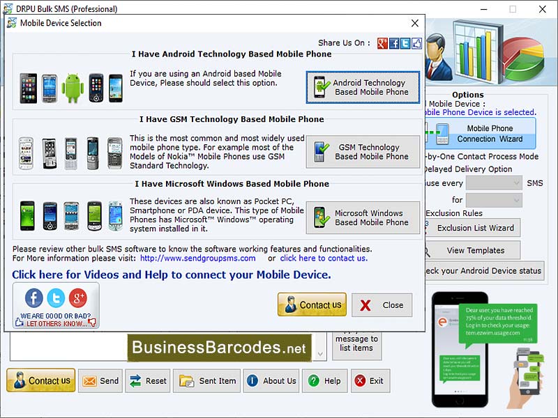 Bulk SMS Tool Windows 11 download
