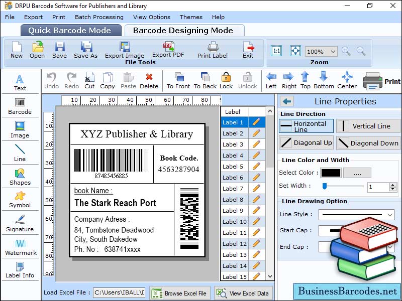 Library Barcode Making Software, Barcode Generator for Publisher, Window barcode Generator Application, Label Printing Software, Library Label Maker Tool, Label Printing Application, Barcode Technology, Barcode Label Scanner, Barcode Creator Software