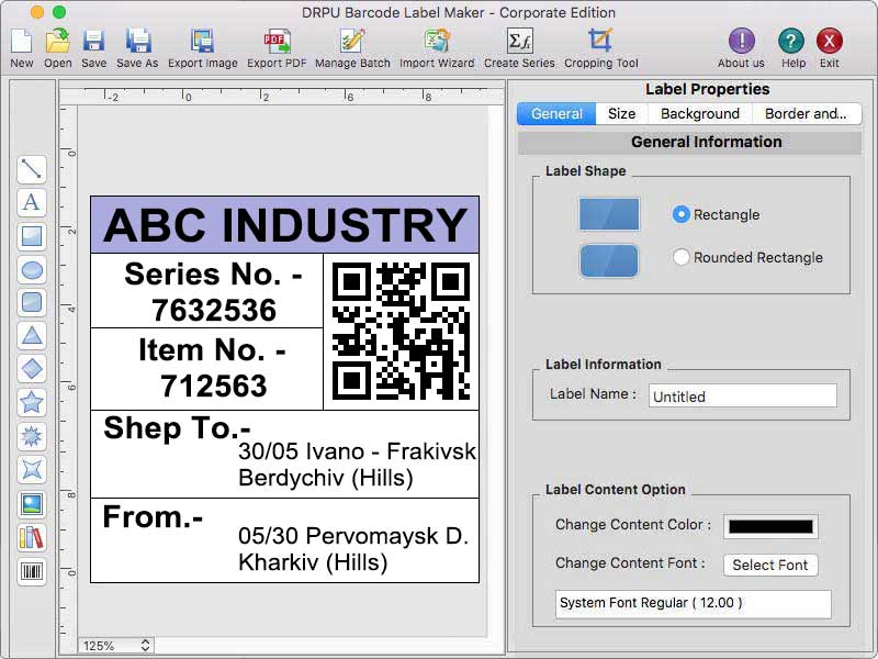 Barcode Labeling Software for Apple Mac
