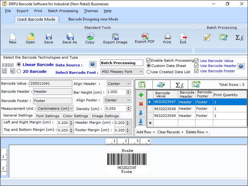 Warehouse Industry Barcode Labeling Tool